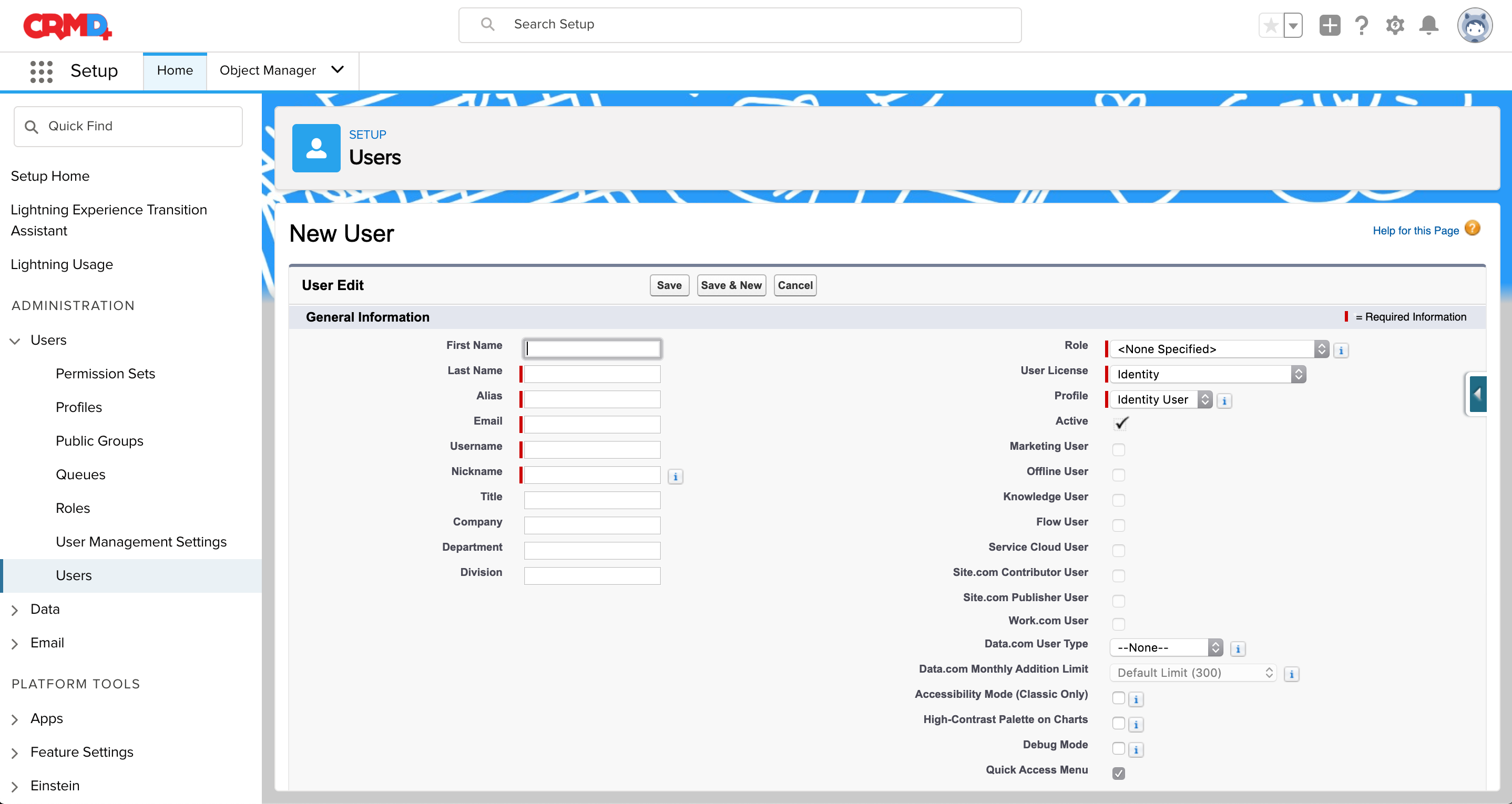 salesforce app builder license