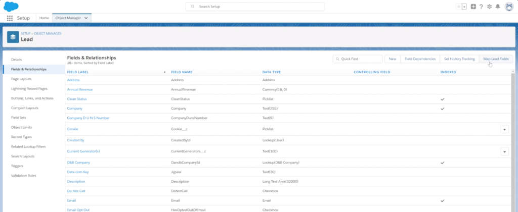 Custom Field Mapping in Salesforce - CRMD, Salesforce Consultants